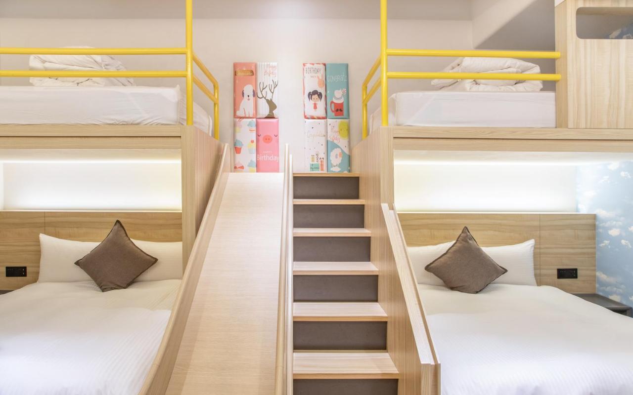 Hub Hotel Zhongli Таоуан Екстериор снимка