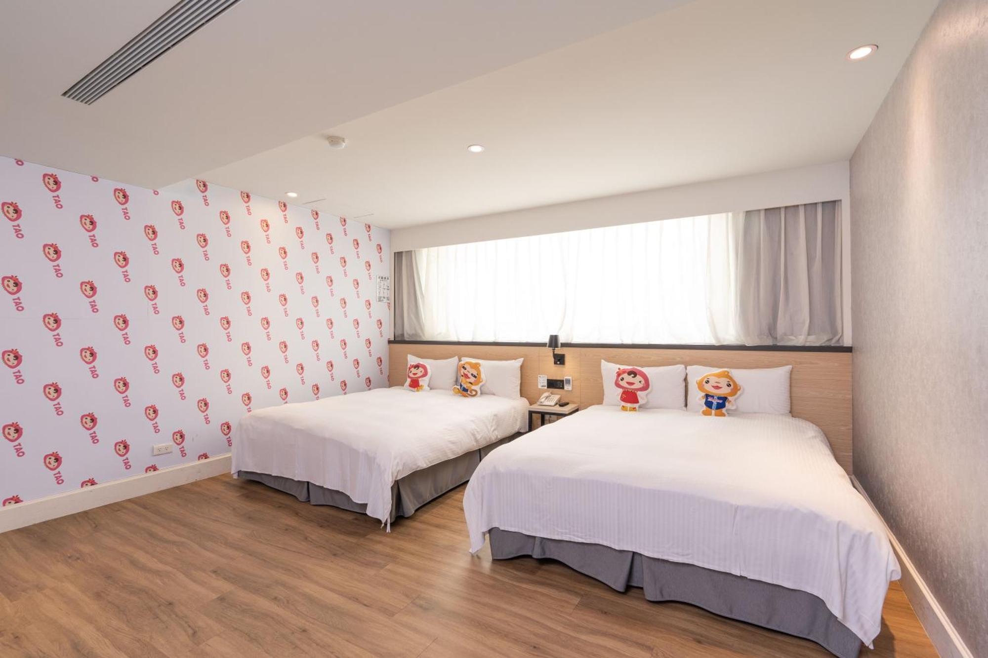 Hub Hotel Zhongli Таоуан Стая снимка