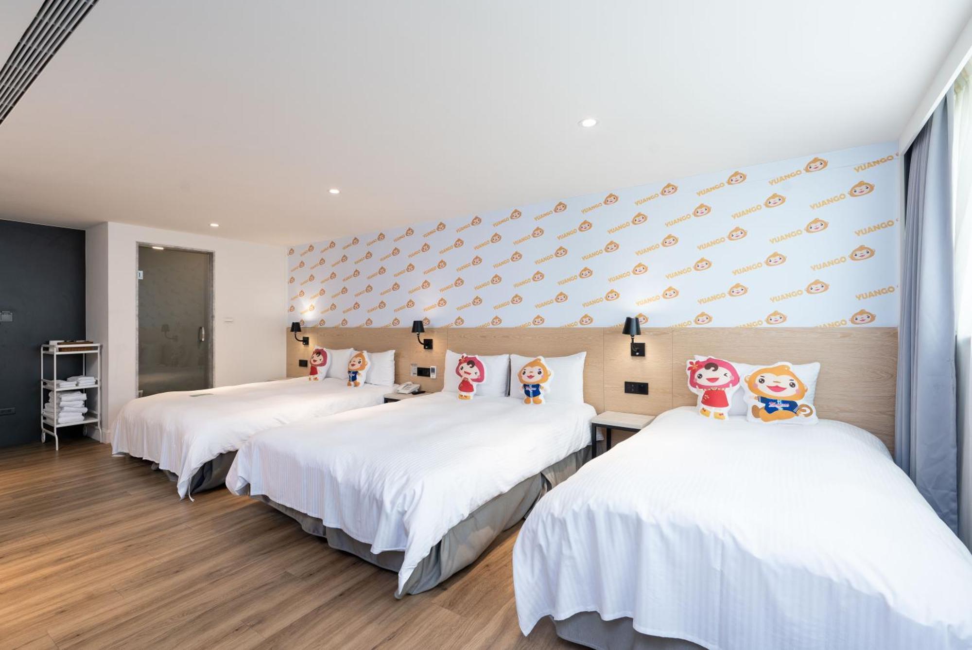 Hub Hotel Zhongli Таоуан Стая снимка